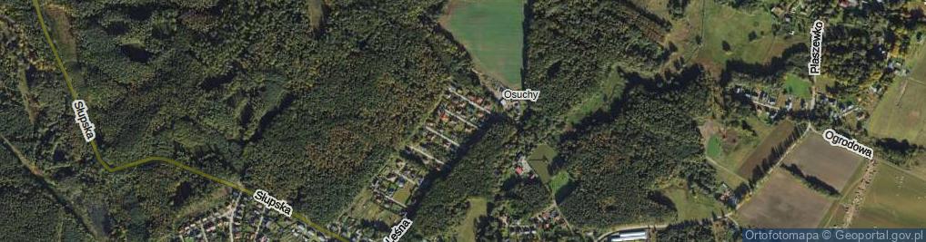 Zdjęcie satelitarne Cedrowa ul.